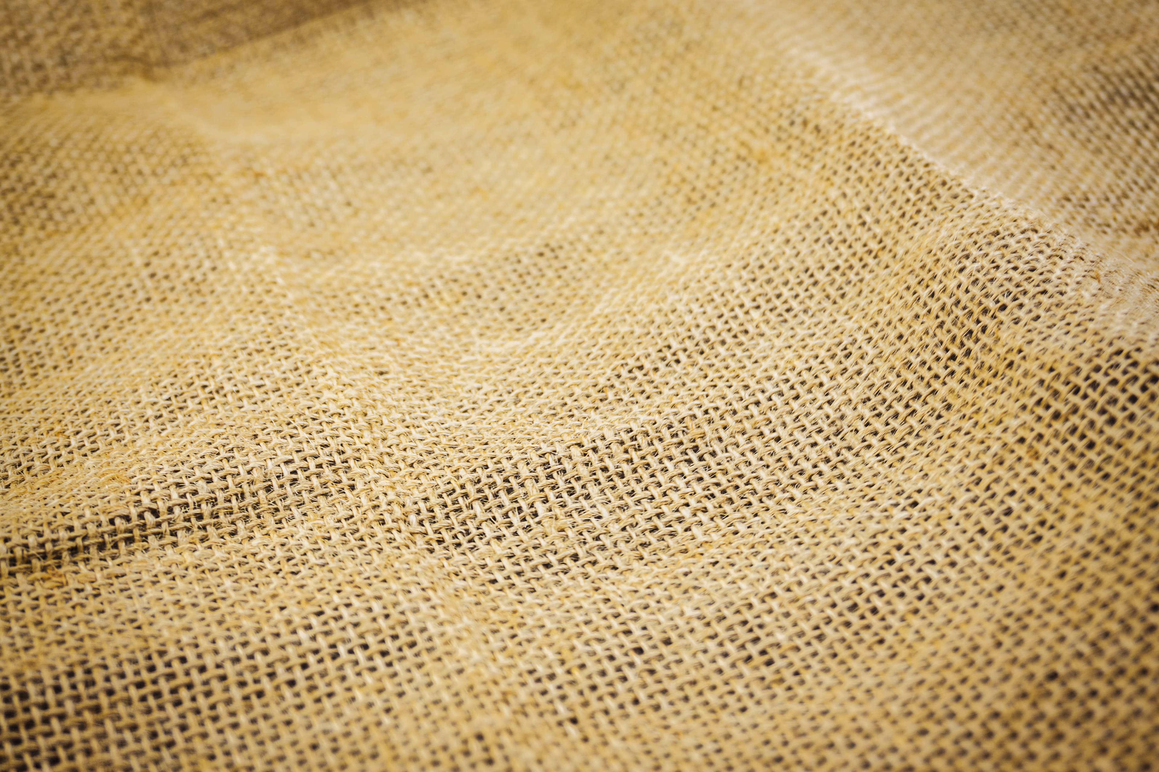 Tissu de jute hessian — structure ouverte pour géotextile anti-érosion